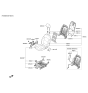 Diagram for Hyundai Seat Cover - 88260-F3000-XFN