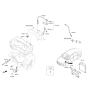 Diagram for 2018 Hyundai Elantra Engine Control Module - 39171-2EFD0