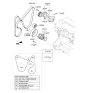 Diagram for Hyundai Elantra Water Pump Pulley - 25221-03800