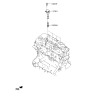 Diagram for 2021 Hyundai Kona Spark Plug - 18867-09095
