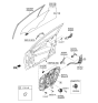 Diagram for Hyundai Elantra Window Regulator - 82471-F3030