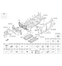 Diagram for 2016 Hyundai Elantra Dash Panels - 84120-F3050