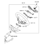 Diagram for 2016 Hyundai Elantra Steering Wheel - 56100-F3110-TRY