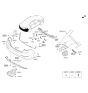 Diagram for 2018 Hyundai Elantra Bumper Reflector - 92406-F2000