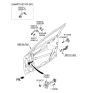 Diagram for Hyundai Elantra Door Handle - 82661-F2210