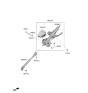 Diagram for Hyundai Santa Fe Steering Shaft - 56400-S2AA0