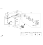 Diagram for 2021 Hyundai Santa Fe A/C Compressor - 97701-P2500