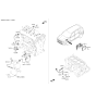 Diagram for 2023 Hyundai Santa Fe Engine Control Module - 39110-2S059