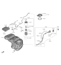 Diagram for 2023 Hyundai Santa Fe Vapor Canister - 31420-R5500