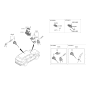 Diagram for 2023 Hyundai Santa Fe Hybrid Door Lock Cylinder - 81905-S2110