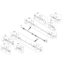 Diagram for Hyundai Santa Fe Hybrid CV Joint Boot - 496A4-L3000