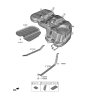 Diagram for 2021 Hyundai Santa Fe Hybrid Fuel Tank Strap - 31211-R5000