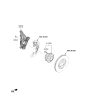 Diagram for 2021 Hyundai Santa Fe Steering Knuckle - 51710-S1AA0