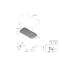 Diagram for 2022 Hyundai Santa Fe Hood Cable - 81190-S2150