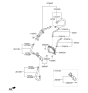 Diagram for Hyundai Radiator Hose - 25415-2W500