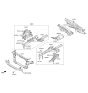 Diagram for 2014 Hyundai Santa Fe Sport Dash Panels - 64300-4Z000