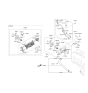 Diagram for Hyundai Thermostat Housing - 25620-2G540