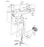 Diagram for 2013 Hyundai Santa Fe Sport A/C Hose - 97759-2W500