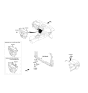 Diagram for 2013 Hyundai Santa Fe Sport A/C Switch - 97250-4Z200-4X