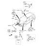 Diagram for Hyundai Santa Fe Sport ABS Control Module - 58920-4Z000