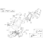 Diagram for 2013 Hyundai Santa Fe Sport Seat Cushion - 88104-4Z090-VAS