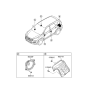 Diagram for 2014 Hyundai Santa Fe Sport Car Speakers - 96330-4Z000