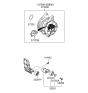 Diagram for 2015 Hyundai Santa Fe Sport Alternator - 37300-2G850