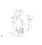 Diagram for 2013 Hyundai Santa Fe Sport Intercooler - 28270-2G300