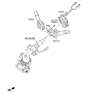 Diagram for Hyundai Santa Fe Turn Signal Switch - 93410-4Z110