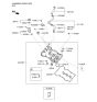 Diagram for Hyundai Santa Fe Valve Cover Gasket - 22453-3CGA2