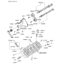 Diagram for Hyundai Equus Camshaft - 24200-3F330