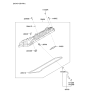 Diagram for 2010 Hyundai Equus PCV Hose - 26720-3F301