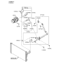 Diagram for Hyundai Genesis A/C Hose - 97763-3M001