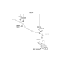 Diagram for 2009 Hyundai Genesis Sway Bar Kit - 55510-3M150