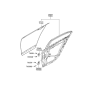 Diagram for 2008 Hyundai Genesis Door Hinge - 79420-3M000