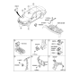 Diagram for 2010 Hyundai Equus Air Bag Sensor - 95920-2J300