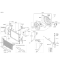 Diagram for 2013 Hyundai Genesis A/C Condenser - 97606-3M160