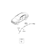 Diagram for 2014 Hyundai Genesis Air Bag - 85010-3M000