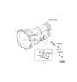 Diagram for 2014 Hyundai Genesis Transmission Pan - 45280-4F001