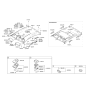 Diagram for Hyundai Dome Light - 92870-3M500-TX