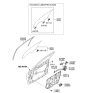 Diagram for Hyundai Genesis Door Latch Assembly - 81320-3M000