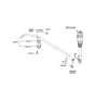 Diagram for 2012 Hyundai Genesis Coupe Sway Bar Bracket - 54814-3M000