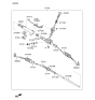 Diagram for 2013 Hyundai Genesis Rack And Pinion - 57710-3M900