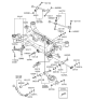 Diagram for 2010 Hyundai Genesis Trailing Arm - 55270-3M100