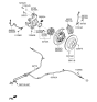 Diagram for 2013 Hyundai Equus Brake Line - 58742-3M000