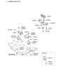 Diagram for 2014 Hyundai Genesis Engine Mount Bracket - 21815-3M050