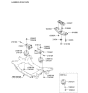 Diagram for Hyundai Genesis Engine Mount Torque Strut - 21812-3N100