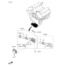 Diagram for Hyundai Genesis Oil Filter Housing - 26310-3F400