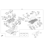Diagram for Hyundai Genesis Automatic Transmission Filter - 46337-4E000