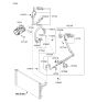 Diagram for Hyundai Genesis A/C Compressor - 97701-3M001